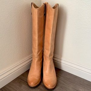 Frye Western Leather Boots size 9
